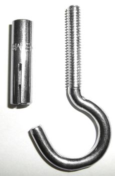 ceiling hook with Spezial-Metalldowel for Punching Bag
