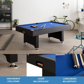 Billiardtable BlackStar 5ft. inklusive Zubehör 2