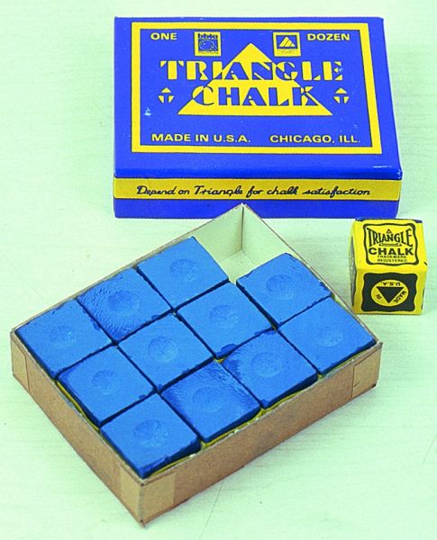 Chalk Triangle blue (12 pieces)