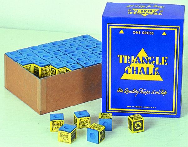 Chalk Triangle Bigbox blue (144 pieces)